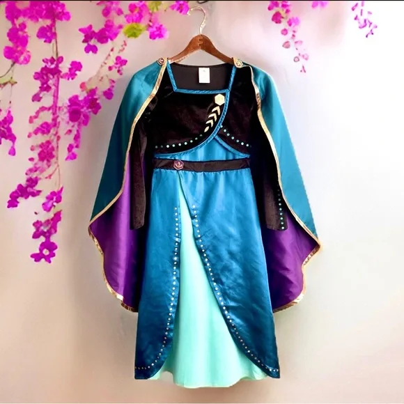 Disney Store Frozen 2 Anna Coronation Costume Dress - Picture 1 of 16